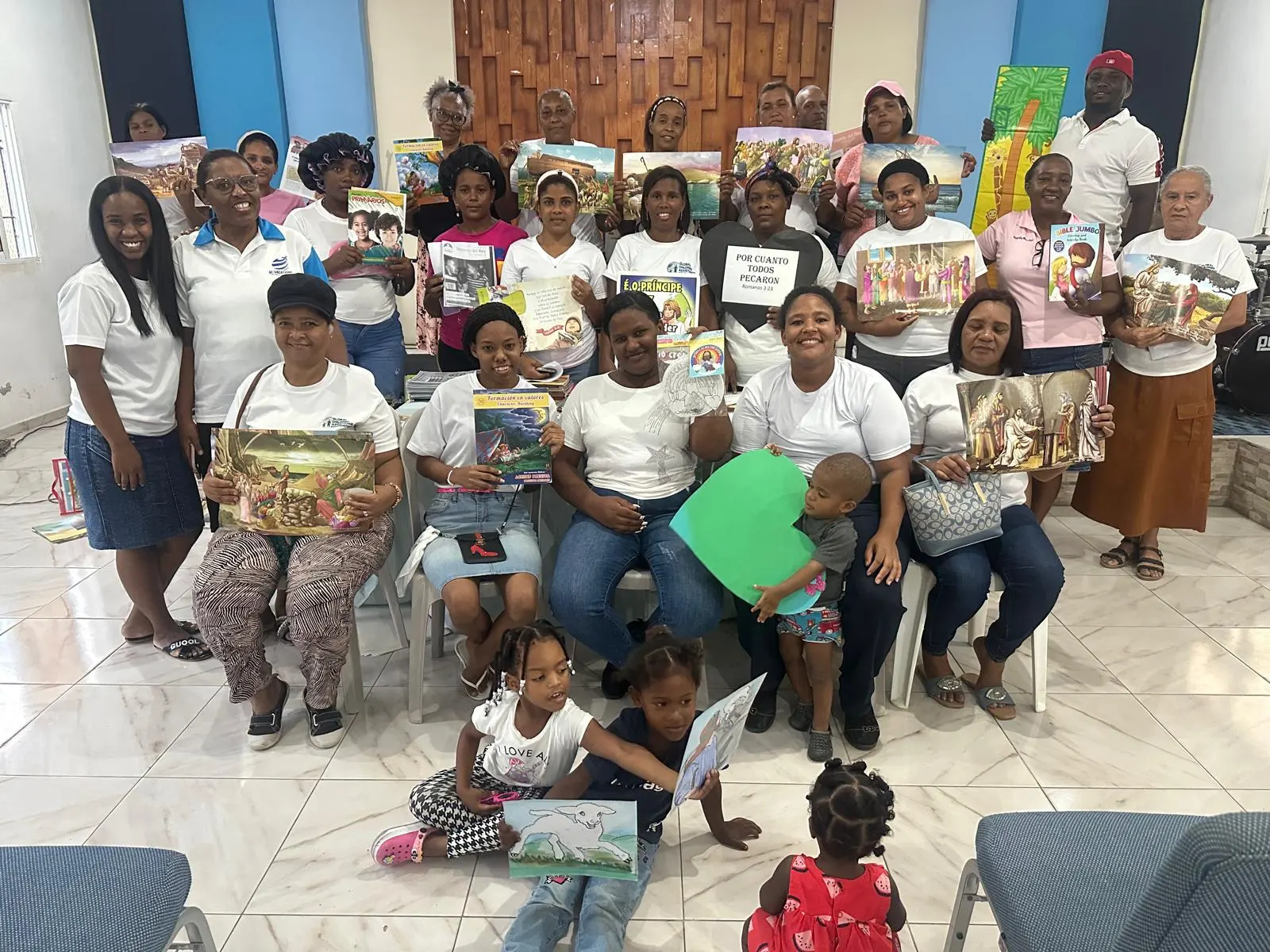 Mães que participam do projeto